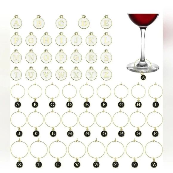 Wine Glass Rings Lot - Picture 8 of 8